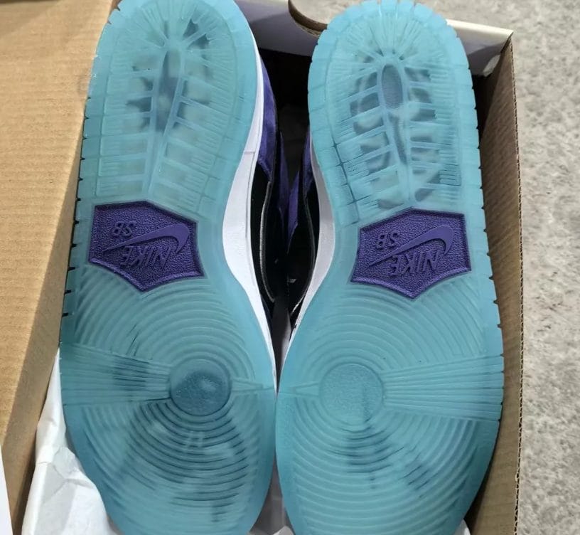 Hayley Wilson x SB Dunk Low Court Purple Shoes Sneakers - Image 6