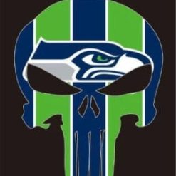Seattle Seahawks Black Flag 3X5 Ft Polyester Banner USA 90x150cm