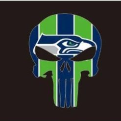 Seattle Seahawks Black Flag 3X5  Polyester Banner USA 90x150cm