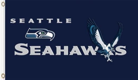Seattle Seahawks Club Flag 3X5 Ft Polyester Banner USA 90x150cm