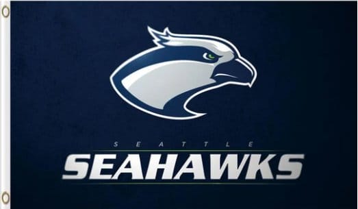 Seattle Seahawks Sport Club Flag 3X5 Ft Polyester Banner USA 90x150cm
