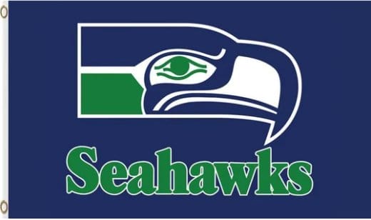 Seattle Seahawks Team US Sport Club Flag 3X5 Ft Polyester Banner USA 90x150cm