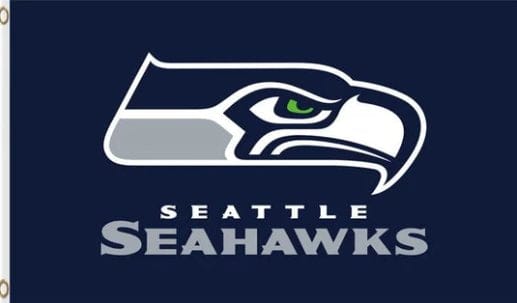 Seattle Seahawks Team US Sport Flag 3X5 Ft Polyester Banner USA 90x150cm