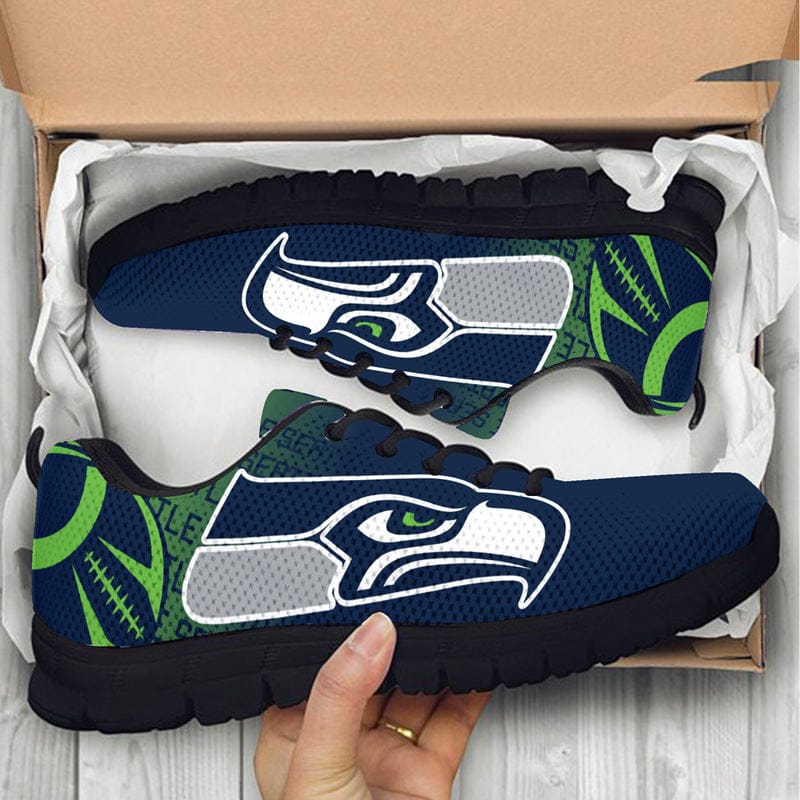 Seattle Seahawks For Life Sport Sneaker NLF Shoes For Men Women Fans - Image 4