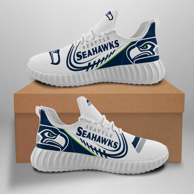 Seattle Seahawks Sneaker Shoes NFL For Men Women Fans - Image 4
