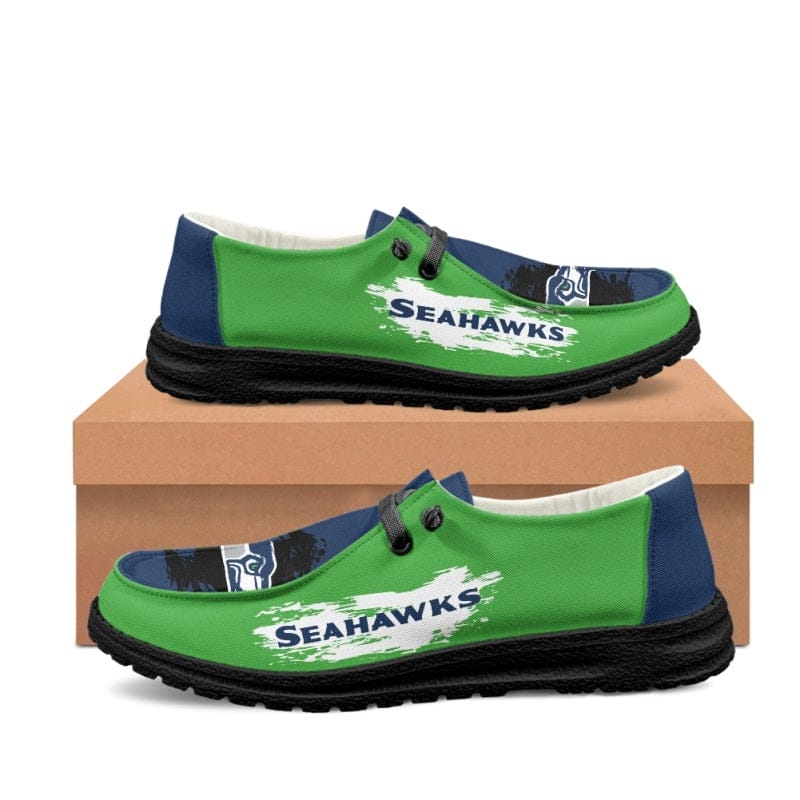 Alternative view of Seattle Seahawks V1 BZ15 Sneakers Shoes For Men Women Fans
