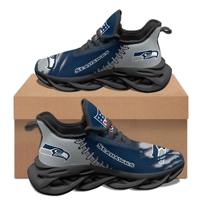 Alternative view of Seattle Seahawks V1 WK9 Sneaker Shoes For Men Women Fans