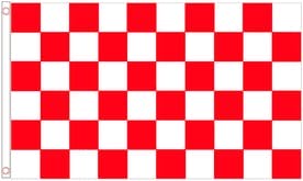 Sheffield United Check Flag 3x5ft polyester