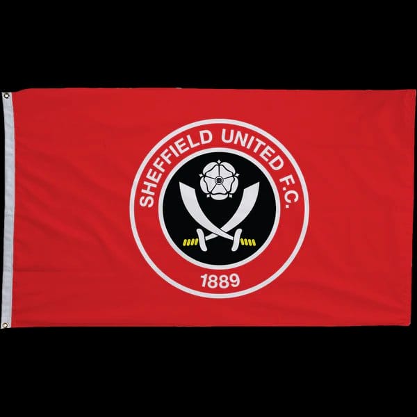 Sheffield United FC Flags Red 3x5ft polyester Sheffield United banner