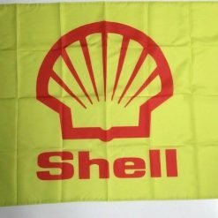 Shell Banner Flag - Car Rimula Series Engine Motor Oil Petrol Workshop Mechanic 3x5ft