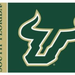 South Florida Bulls Sport Team Flag 3X5ft Banner USA Polyester with 2 Brass Grommets