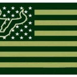 South Florida Bulls Star Nation Flag 3X5ft Banner USA Polyester with 2 Brass Grommets
