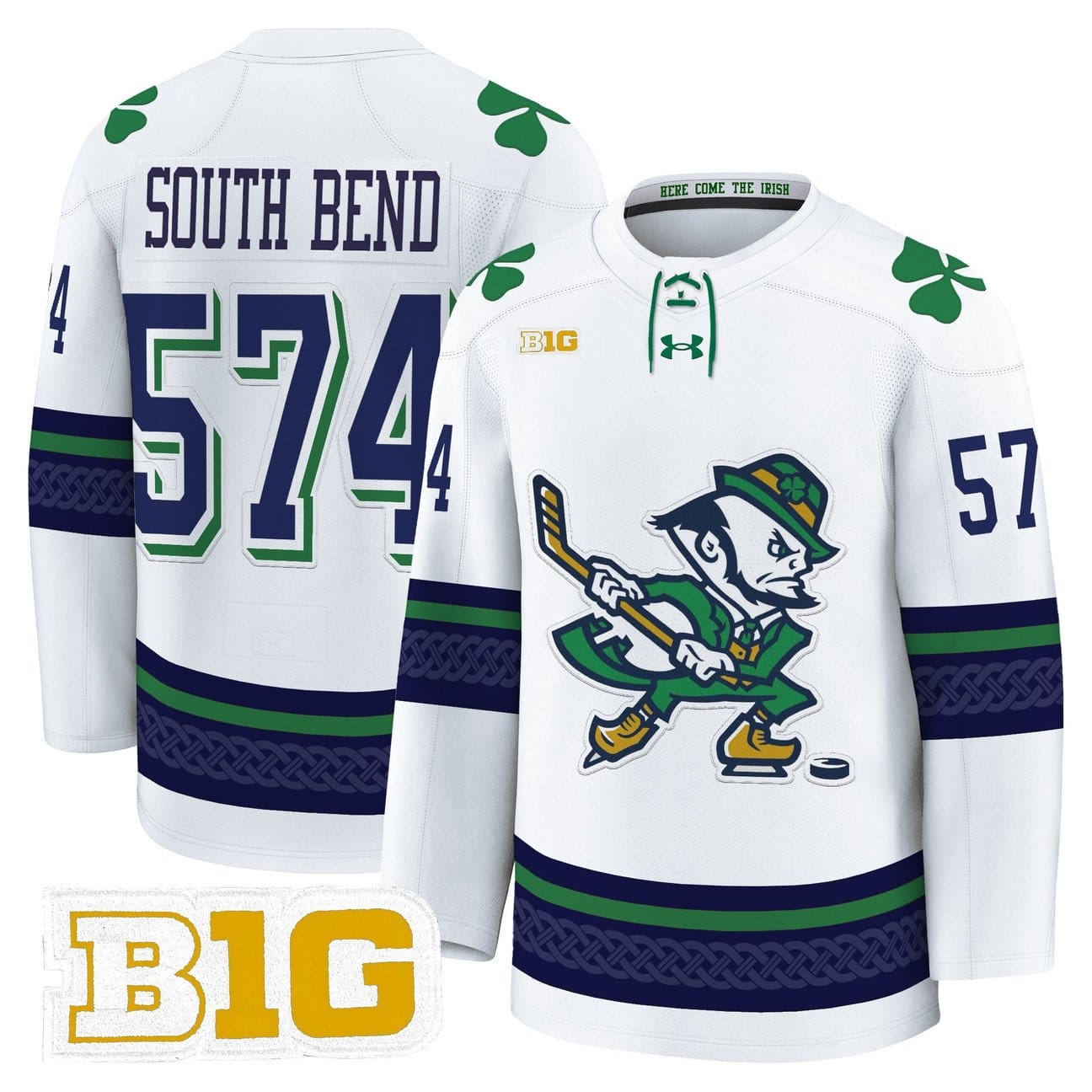 South Bend Jersey #574 Notre Dame Fighting Irish 2025-26 Premium Stitched - Image 4