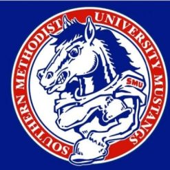 Southern Methodist Mustangs Club Flag 3X5ft Banner Polyester with 2 Brass Grommets