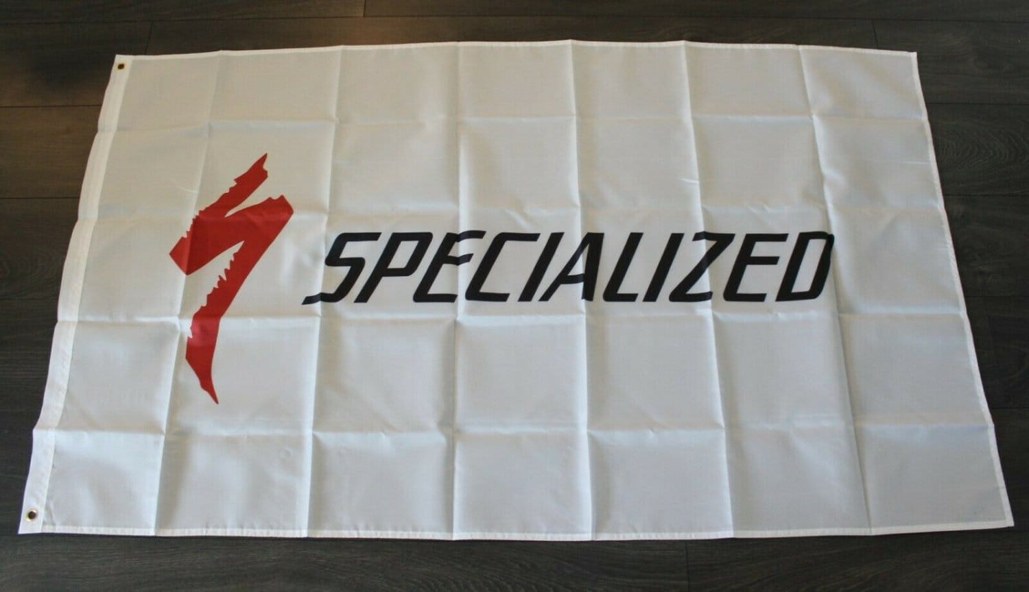 Specialized Banner Flag Bike Racing Cycling Shop Store Man Cave 3x5ft White New