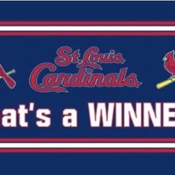 St. Louis Cardinals Thats a Winne Flag 3X5Ft Banner USA Polyester with Brass Grommets
