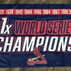 St. Louis Cardinals World Series Championship Flag 3x5 ft Banner Man-Cave