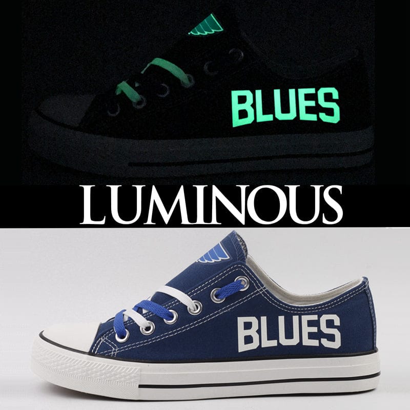 St. Louis Blues Low Top Canvas Sport Sneakers Shoes For Men Women Fans - Image 5