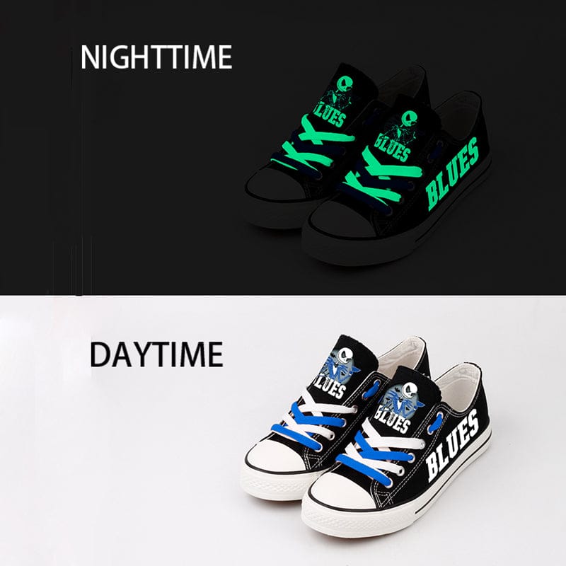 St. Louis Blues Low Top Canvas Sport Sneakers Shoes For Men Women Fans - Image 7