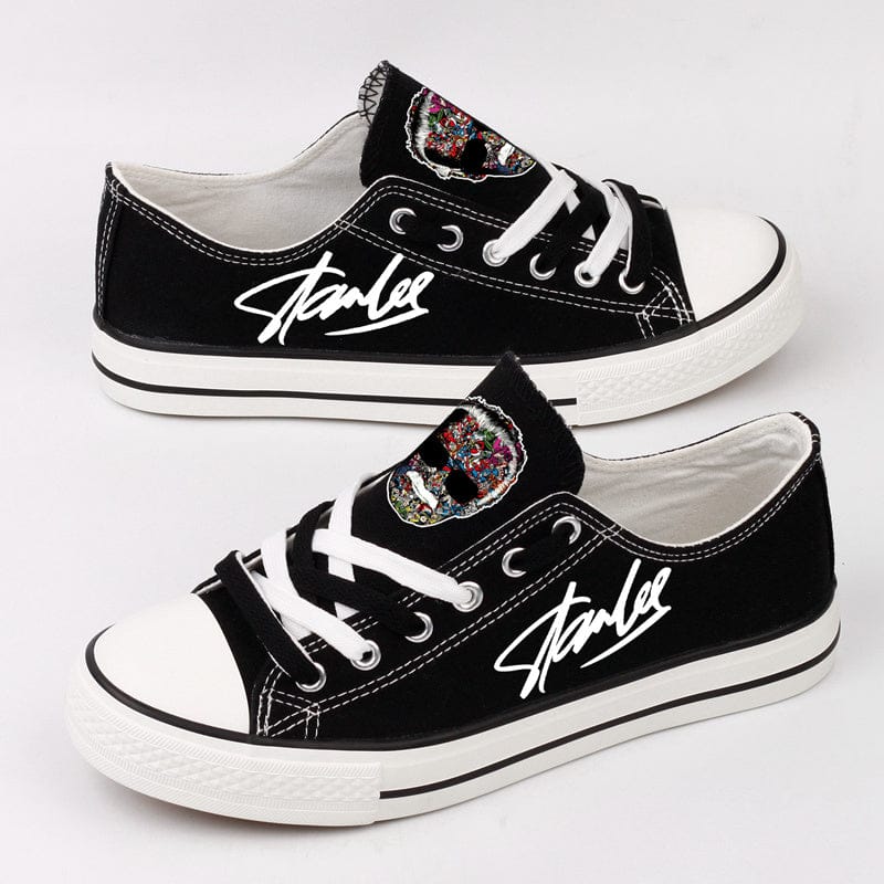 Stan Lee Low Top Canvas Sport Sneakers Shoes For Men Women Fans - Image 3