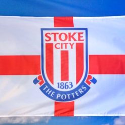 Stoke City Football Club Flag 3x5ft Banner Polyester