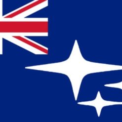 Subaru and Australia Crossover flag Flag 3X5 Ft Polyester Banner USA 90x150cm