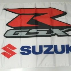 Suzuki GSX Style 6 Banner Flag Car Racing Motorbike Mechanic Workshop Bike R 3x5ft