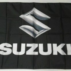 Suzuki Style 1 Banner Flag Car Racing Motorbike Mechanic Workshop Man Cave Bike 3x5ft