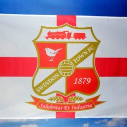 Swindon Town F.C Football Club Flag 3x5ft Banner Polyester