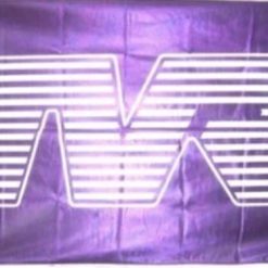 TVR Purple Flag 3X5 Ft Polyester Banner USA 90x150cm