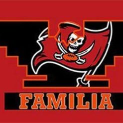 Tampa Bay Buccaneers Familia Flag 3X5 Ft Polyester Banner USA 90x150cm