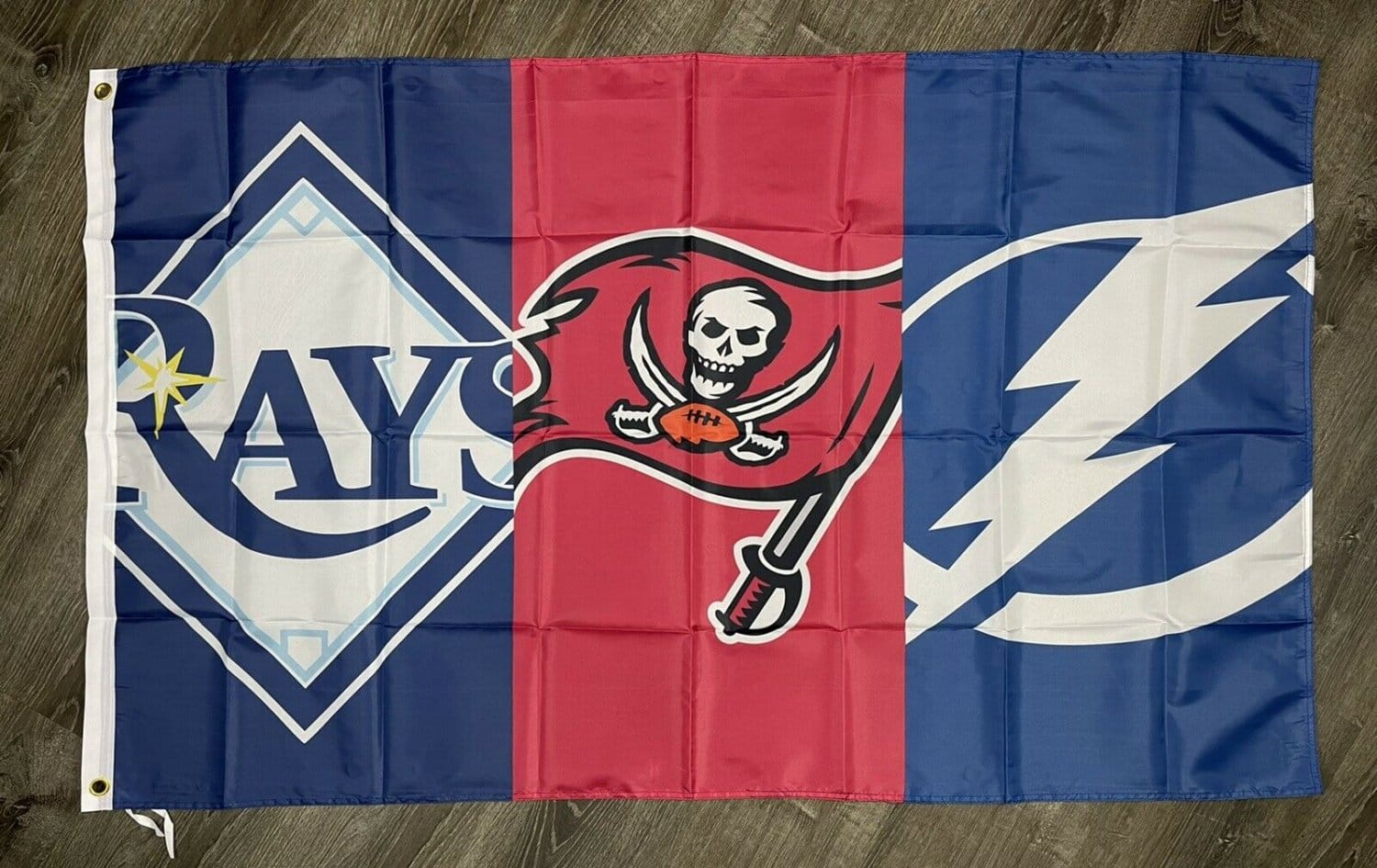 Tampa Bay Buccaneers Rays Lightning Flag 3x5ft Sports Banner Man-Cave Garage