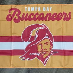 Tampa Bay Buccaneers Retro Style Man-Cave Flag 3x5 ft Sports Banner Garage