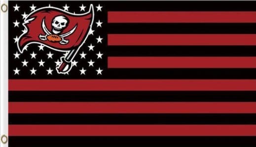 Tampa Bay Buccaneers Star Flag 3X5 Ft Polyester Banner USA 90x150cm