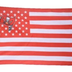 Tampa Bay Buccaneers Star & Strips Flag 3X5 Ft Polyester Banner USA 90x150cm