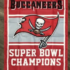 Tampa Bay Buccaneers Super Bowl Championship Flag 3x5 Banner Man-Cave