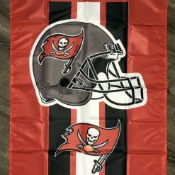 Tampa Bay Buccaneers Vertical Flag 3x5 ft Sports Red Vertical Banner Man-Cave Garage