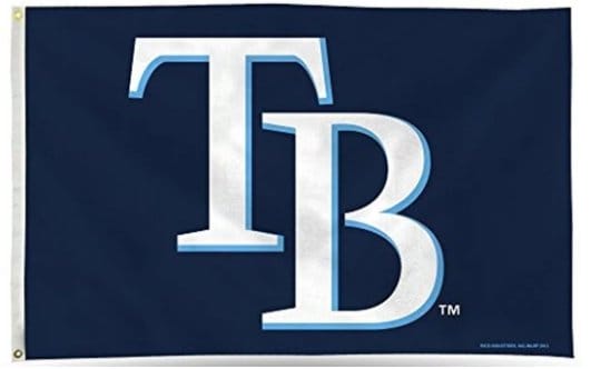 Tampa Bay Rays TB flag 3X5 Banner USA Polyester with Brass Grommets