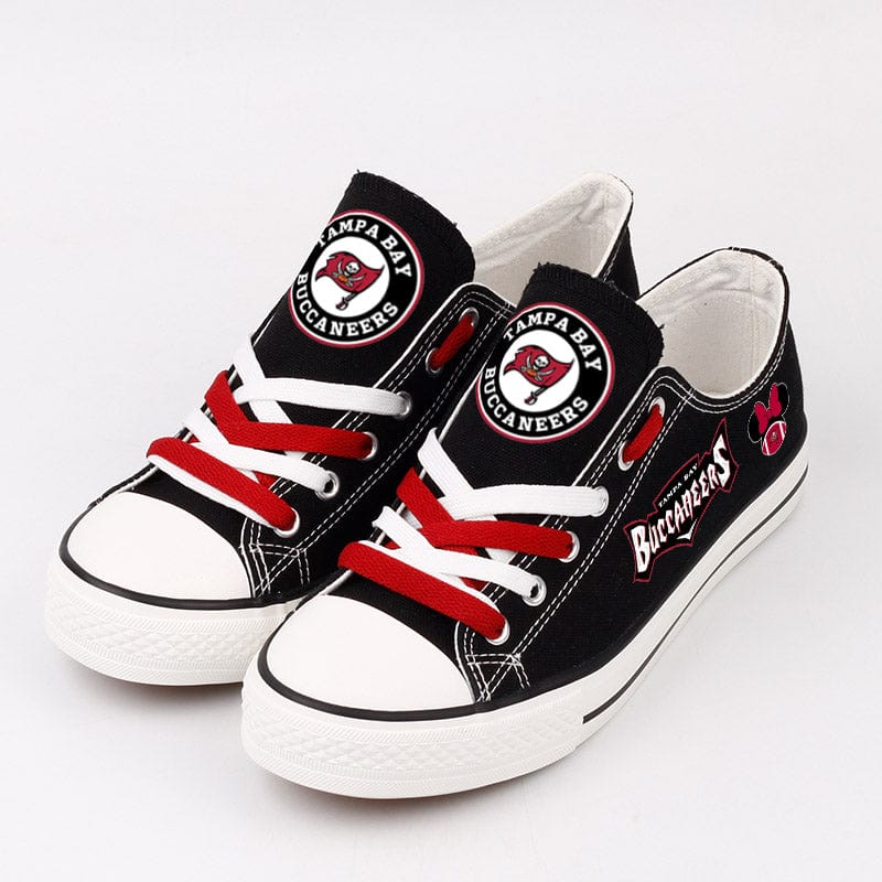 Tampa Bay Buccaneers Low Top Canvas Sport Sneakers Shoes For Men Women Fans - Image 2