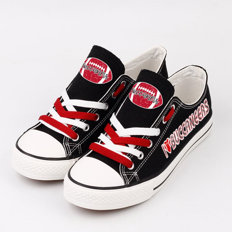 Tampa Bay Buccaneers Low Top Canvas Sport Sneakers Shoes For Men Women Fans - Image 4