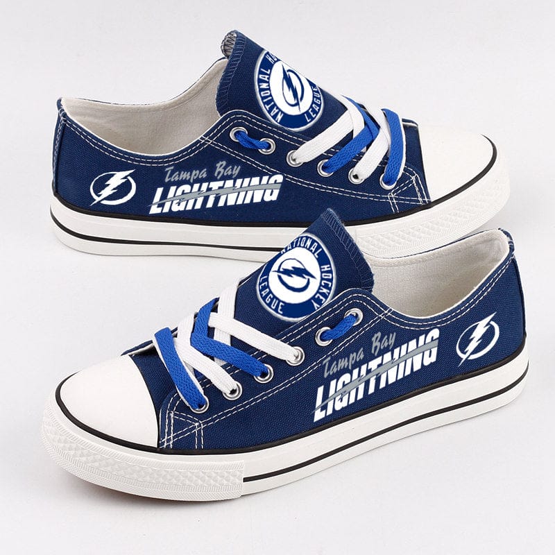 Tampa Bay Lightning Low Top Canvas Sport Sneakers Shoes For Men Women Fans - Image 5