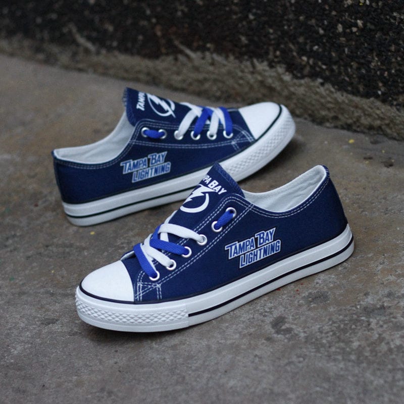 Tampa Bay Lightning Low Top Canvas Sport Sneakers Shoes For Men Women Fans - Image 6
