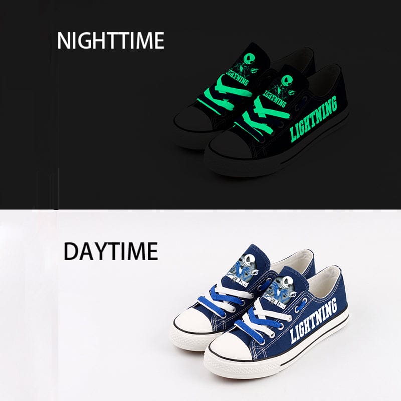 Tampa Bay Lightning Low Top Canvas Sport Sneakers Shoes For Men Women Fans - Image 3