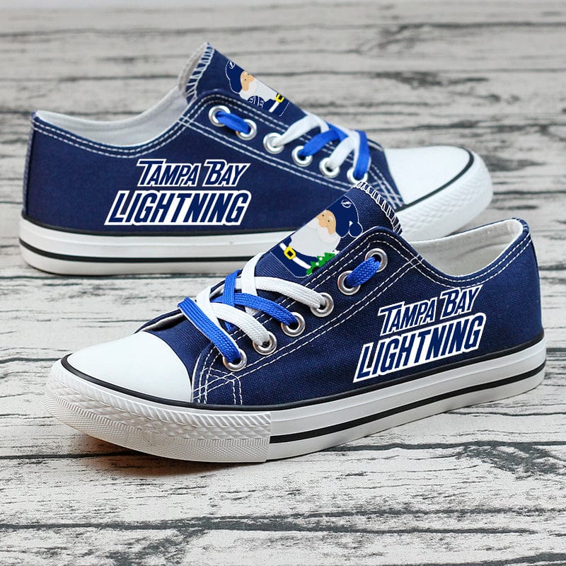 Tampa Bay Lightning Low Top Canvas Sport Sneakers Shoes For Men Women Fans - Image 4