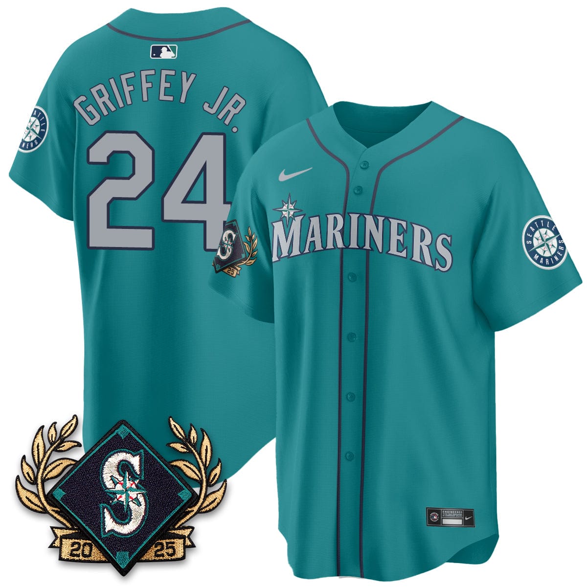 Seattle Mariners 2025 Series Champions Jersey - All Stitched - Image 25