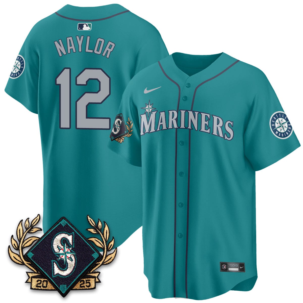 Seattle Mariners 2025 Series Champions Jersey - All Stitched - Image 26