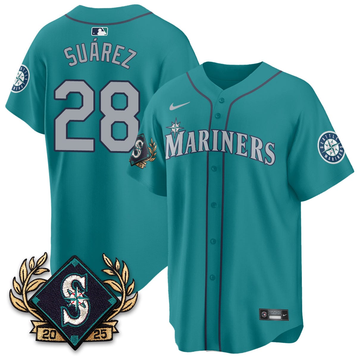 Seattle Mariners 2025 Series Champions Jersey - All Stitched - Image 28