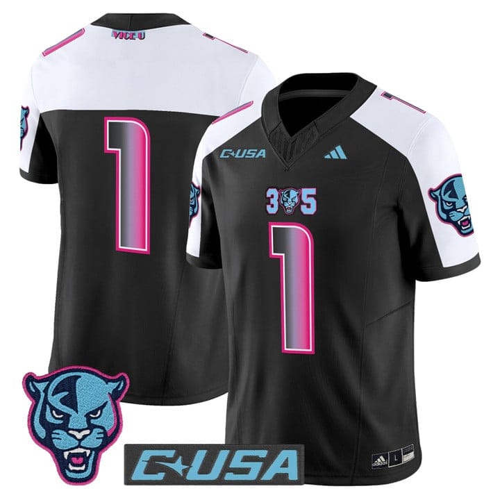Team Jersey #1 Florida International Panthers 2025 Limited Stitched - Image 3