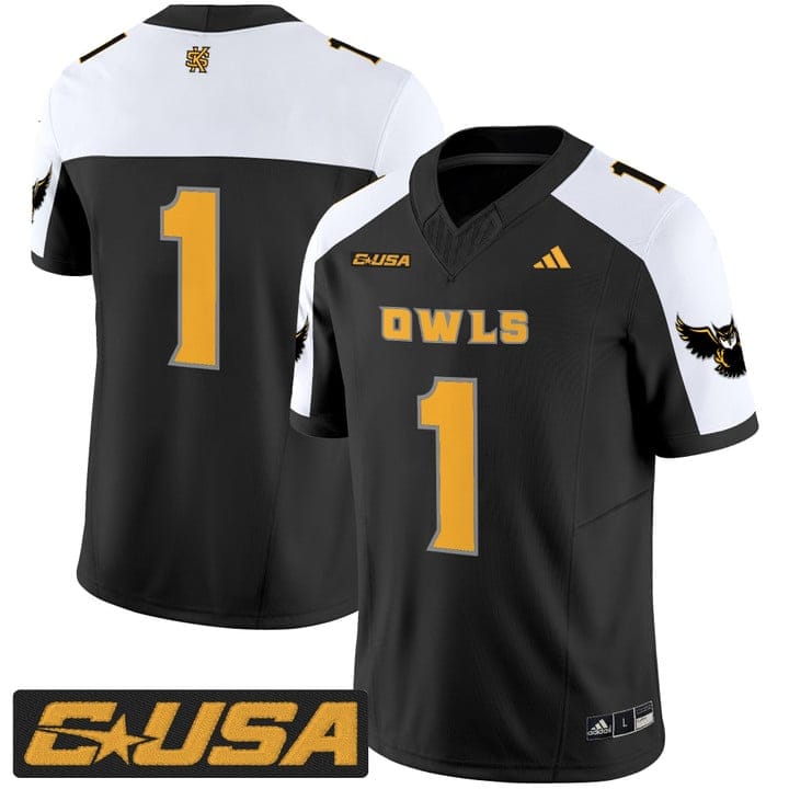 Team Jersey #1 Kennesaw State Owls 2025 Vapor Limited Stitched - Image 3