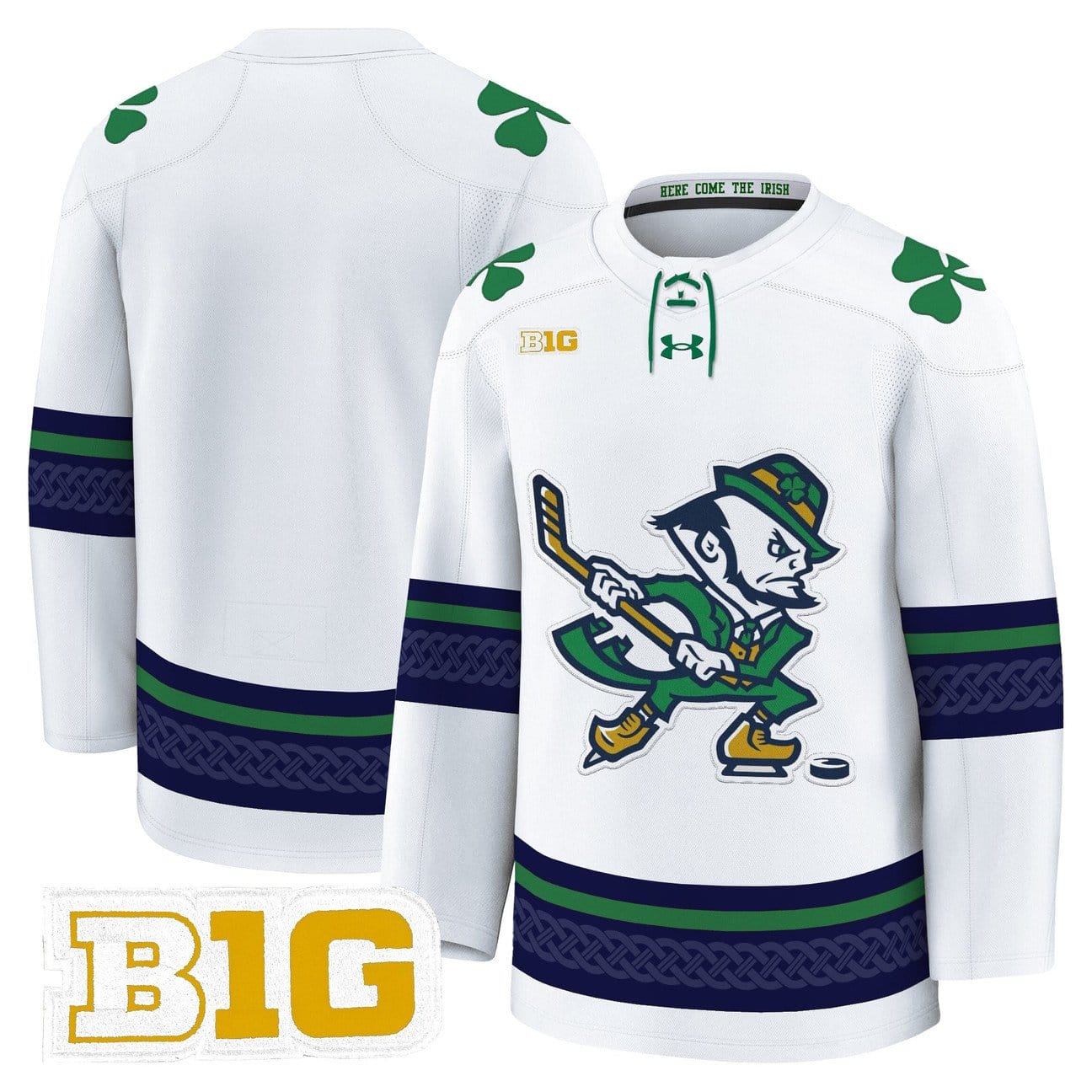 Team Jersey Notre Dame Fighting Irish 2025-26 Premium Stitched - Image 4
